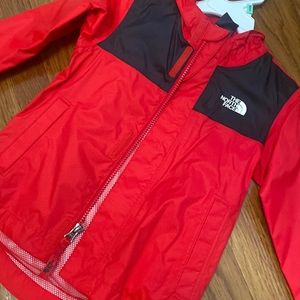 He northface rain jacket